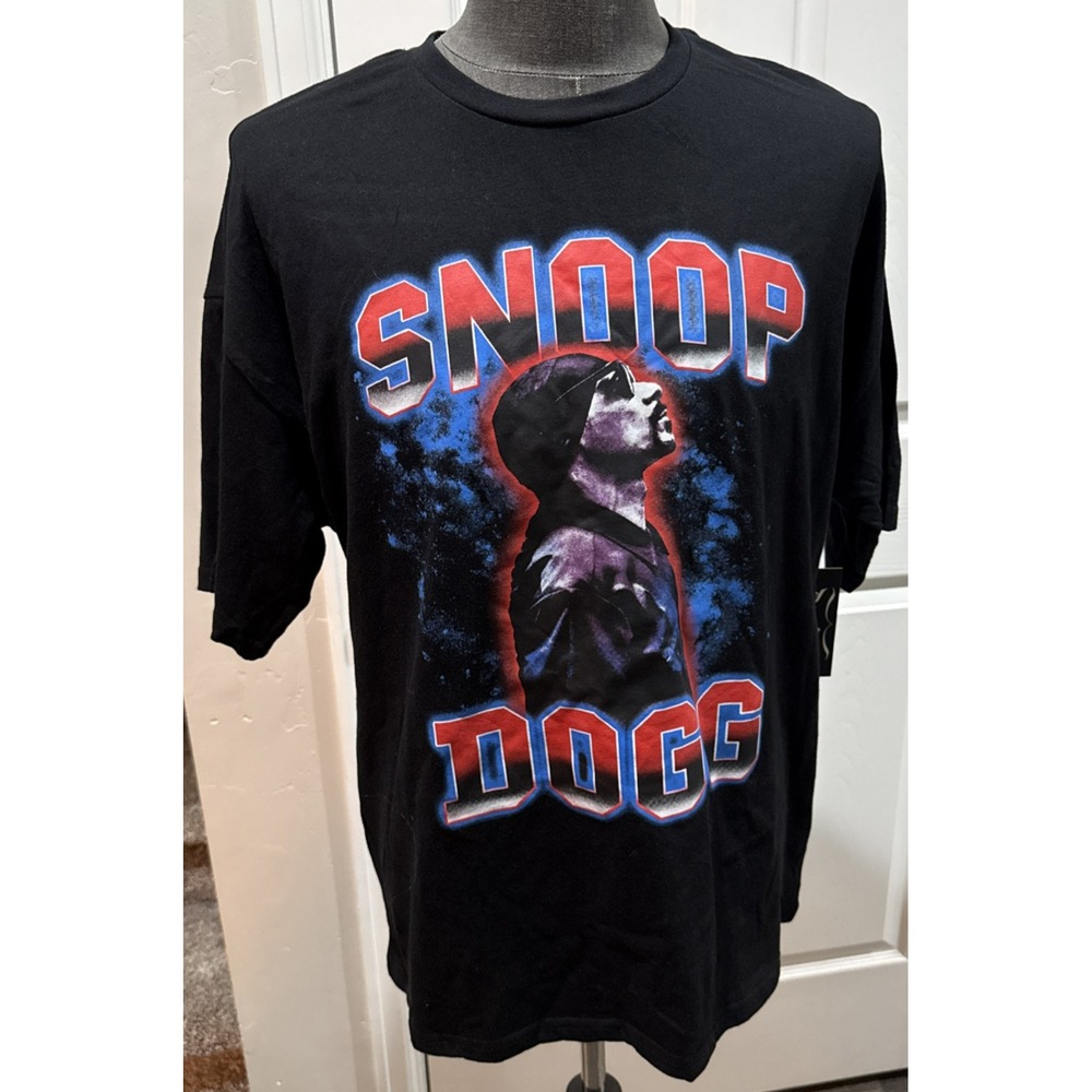 Dogg Supply Graphic T-Shirt Mens Size XL Black New NWT Snoop Dogg Hip Hop Tee